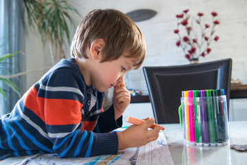 enfant et dessin