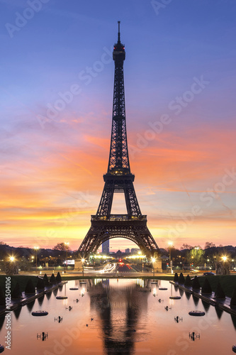 Zdjęcie XXL Wieża Eiffla w Paryżu