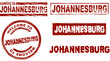 © Kaesler Media - Ink stamp set city Johannesburg
