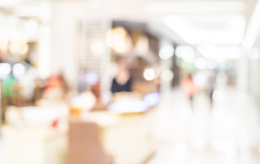 Poster - Blurred background : store blur background with bokeh