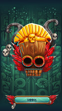 Jungle Shamans Mobile GUI Game Rune Background Loading Screen