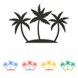 © lovemask - Palm tree - vector icon.