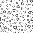 © alyonka_lis - Creative seamless hand painted pattern with hearts. Vector