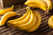 Raw Organic Bunch of Bananas