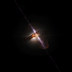 Wall Mural - View image of Galaxy system isolated Elements of this image furnished by NASA