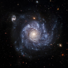 Wall Mural - View image of Galaxy system isolated Elements of this image furnished by NASA