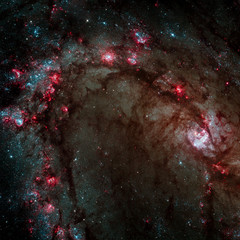 Wall Mural - View image of Galaxy system isolated Elements of this image furnished by NASA