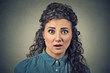 © pathdoc - Concerned scared shocked woman