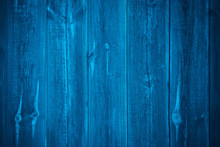 Blue Wooden Background