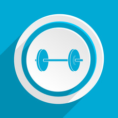 Aufkleber - blue flat vector icon