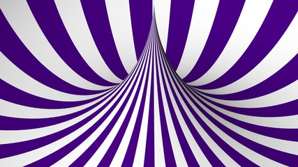 Canvas Print - Abstract background with purple and white geometric shape