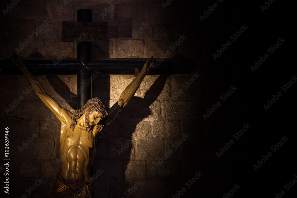 Crucifix - obrazy, fototapety, plakaty 