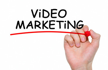 Poster - Notebook with Tools and Notes About Video Marketing