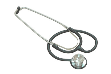 Poster - black stethoscope