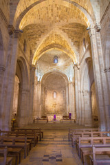 Wall Mural - Jerusalem - The gothic nave of St. Anne church