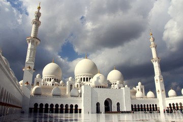 Sheikh Zayed Moschee - Abu Dhabi, Vereinigte Arabische Emirate.