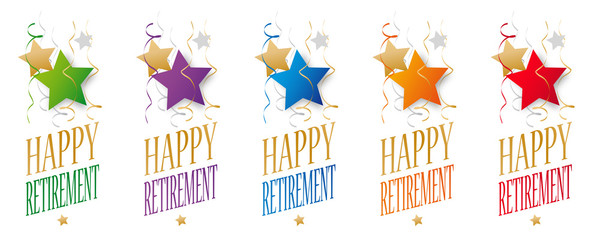 Poster - Happy retirement