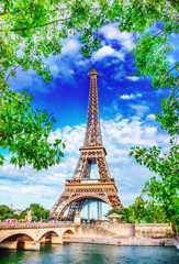 Wall Mural - eiffel tower