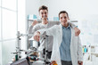 © StockPhotoPro - Engineering students posing