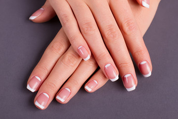 Fotomurales - Close-up of a beautiful manicure.