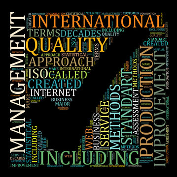 Word Cloud Management Concept