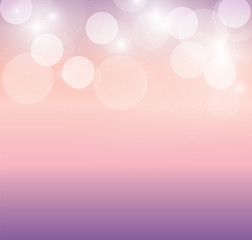 Wall Mural - Pastel color with glowing bokeh and glitter background