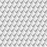Fototapeta  - White dragon scales seamless background texture