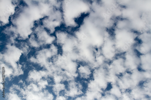 Naklejka - mata magnetyczna na lodówkę sky with clouds