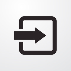 Aufkleber - Login icon for web and mobile