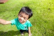 © phloxii - boy spinning around.