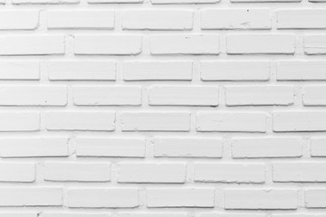 white brick wall texture background