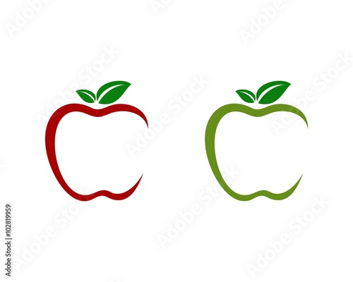 Free Free Apple Fruit Logo Svg 523 SVG PNG EPS DXF File