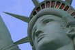 The Statue of Liberty.Blue sky panoramic background with copy space.Statue de la liberté