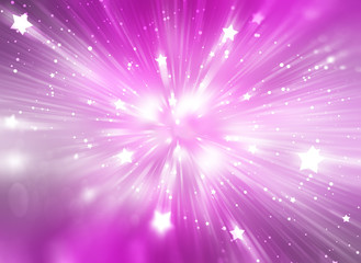 abstract pink background. explosion star.