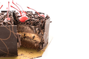 Sticker - chocolate ice-cream cake