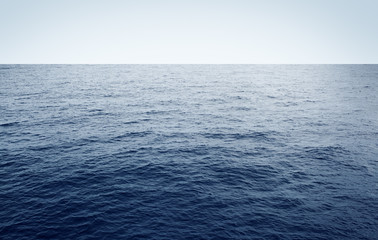 Wall Mural - blue sea minimal