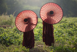 Fototapeta Dziecięca - Novice Buddhist monks, Myanmar