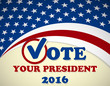 © vectorscore - USA 2016 Presidential Election - template