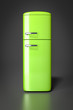 green refrigerator