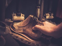 Vintage Shoe Insole Forming Press.