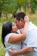 © Joshua Rainey - Engaged Couple Portrait Outdoors