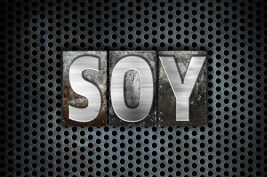Soy Concept Metal Letterpress Type