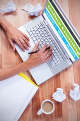 Poster - Composite image of online learning interface