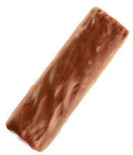 Tasty Chocolate Bar Isolated On White Background