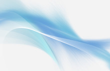 Light Blue And White Abstract Background With Mesh And Smooth Lines