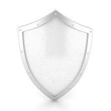 Shield Icon On White