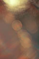 Canvas Print - defocused sun light