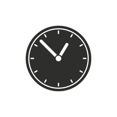 Clock - vector icon.