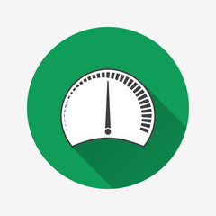 Wall Mural - Speedometer- vector icon.