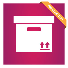Aufkleber - Box icon